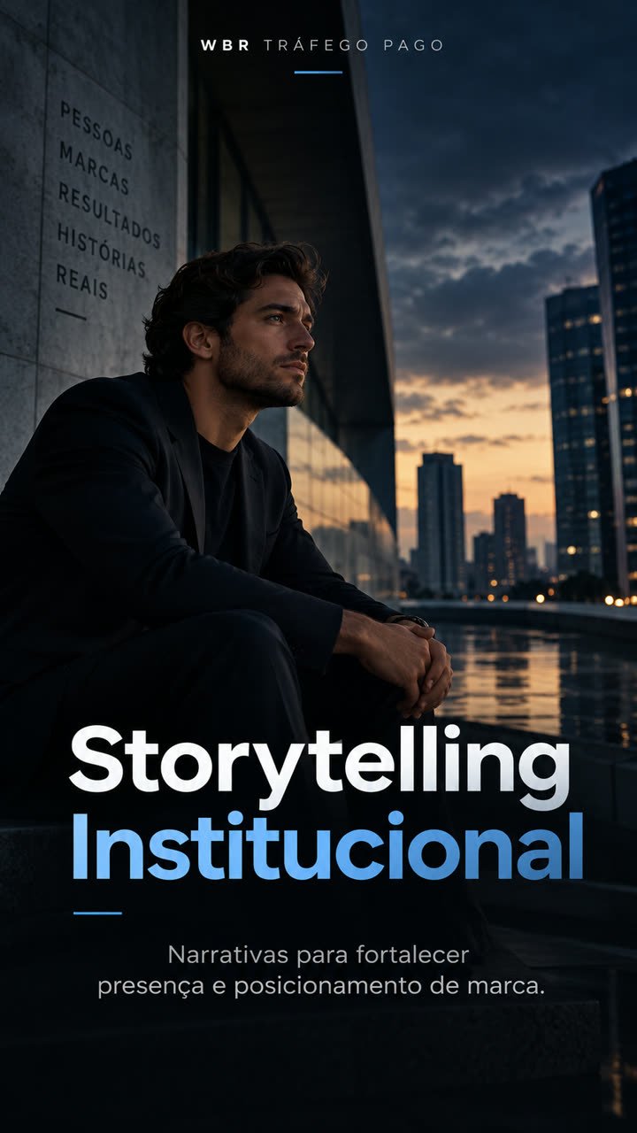 Storytelling Institucional — narrativas para fortalecer presença e posicionamento de marca