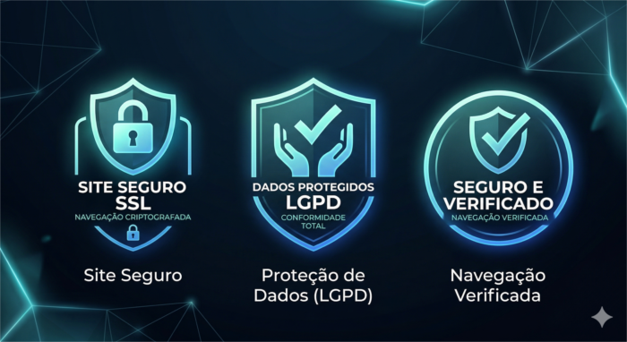 Selos de Segurança Verificados e Auditados