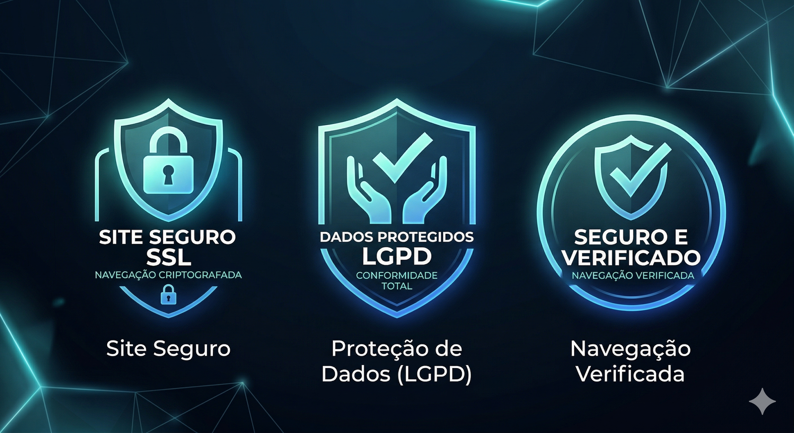 Selos de Segurança Verificados e Auditados